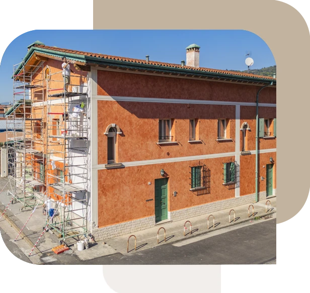 Pitture a calce per esterni
